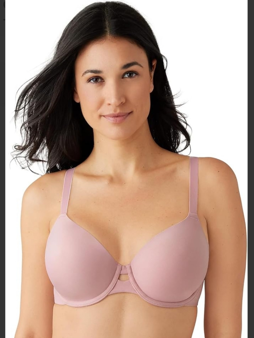 WACOAL | Women's Zephyr Pink  Superbly Smooth Convertible Underwire T-Shirt Bra